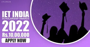 IET India Scholarship Awards 2022